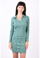 Dress Only Onlsavannah Midi Calf Polo Green Multistripe